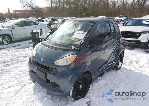 2008 Smart Fortwo Passion/Pure from USA, damaged, VIN WMEEJ31X48K150646